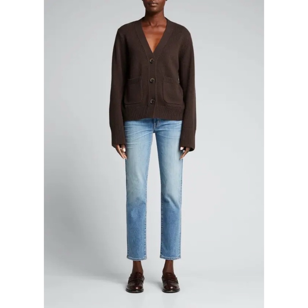 NEW SLVRLAKE Roxy Slim Straight Jean in Love To Burn Wash